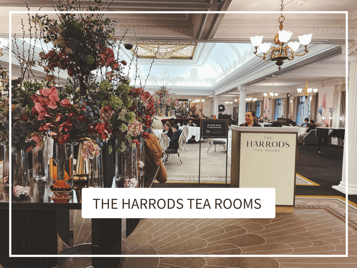 Timeless經典【哈洛德The Harrods Tea Rooms】百年倫敦下午茶