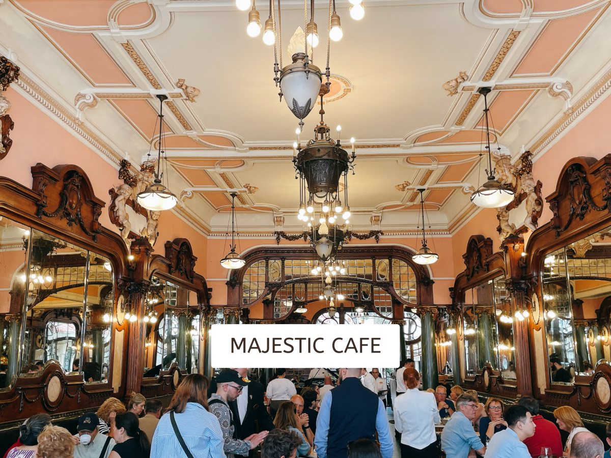 J.K羅琳就在這裡寫《哈利波特：神秘的魔法石》！葡萄牙波多【Majestic Cafe】可甜可鹹，早午餐、下午茶、晚餐全部都給你